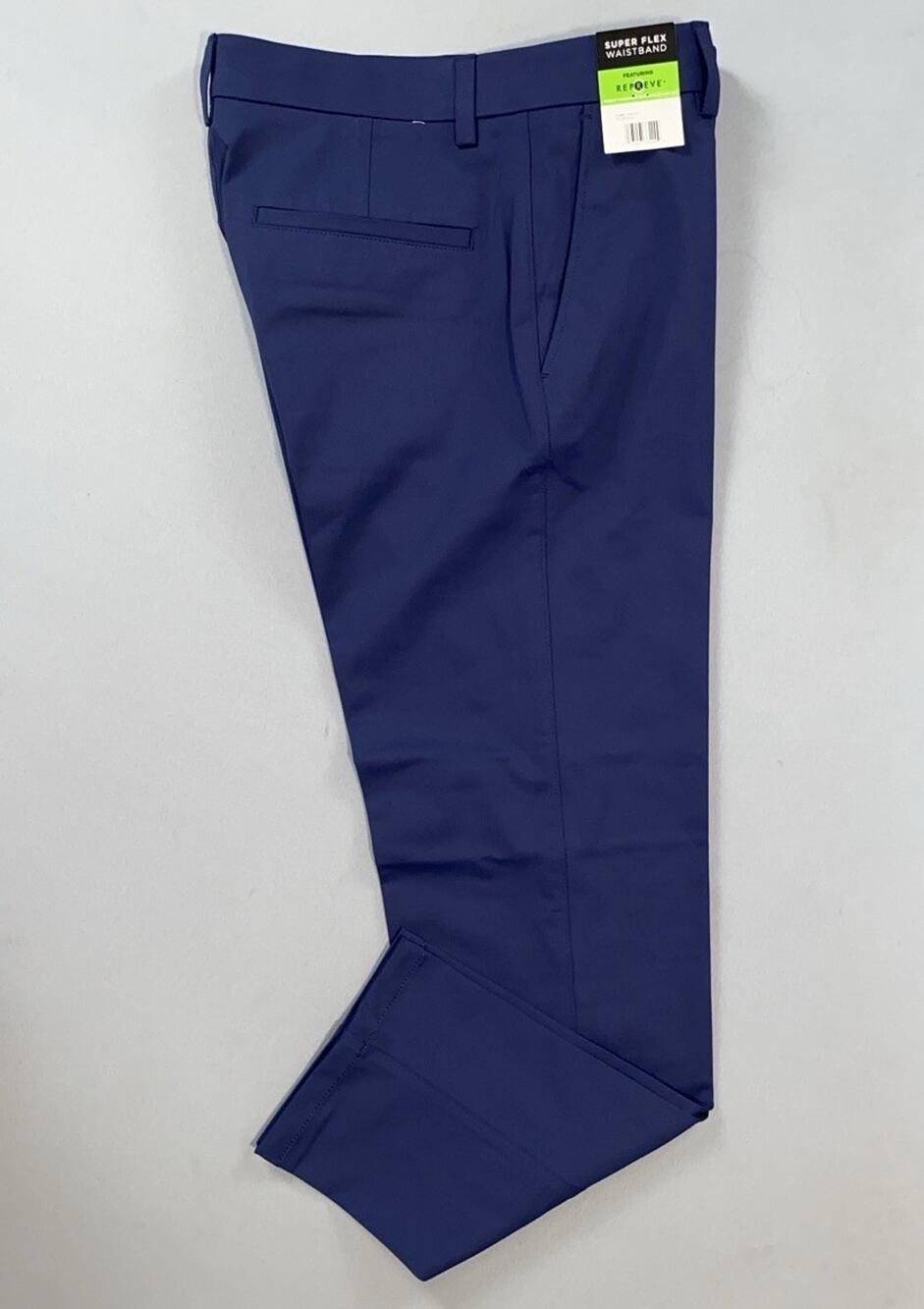 Kenneth Cole Techni-Cole Flat Front Microfiber Tech Dress Pants. Men's 30X29 NWT